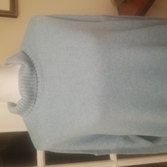 NWT Blue LOFT wool blend sweater L - Picture 2 of 6